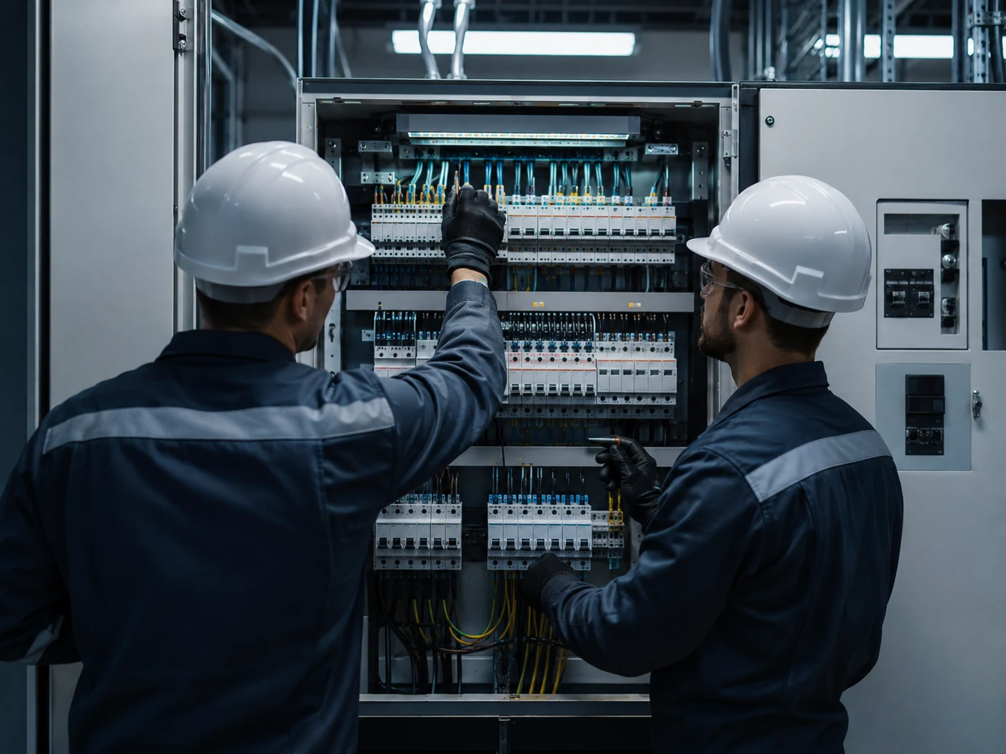 Temsili elektrik pano görüntüsü